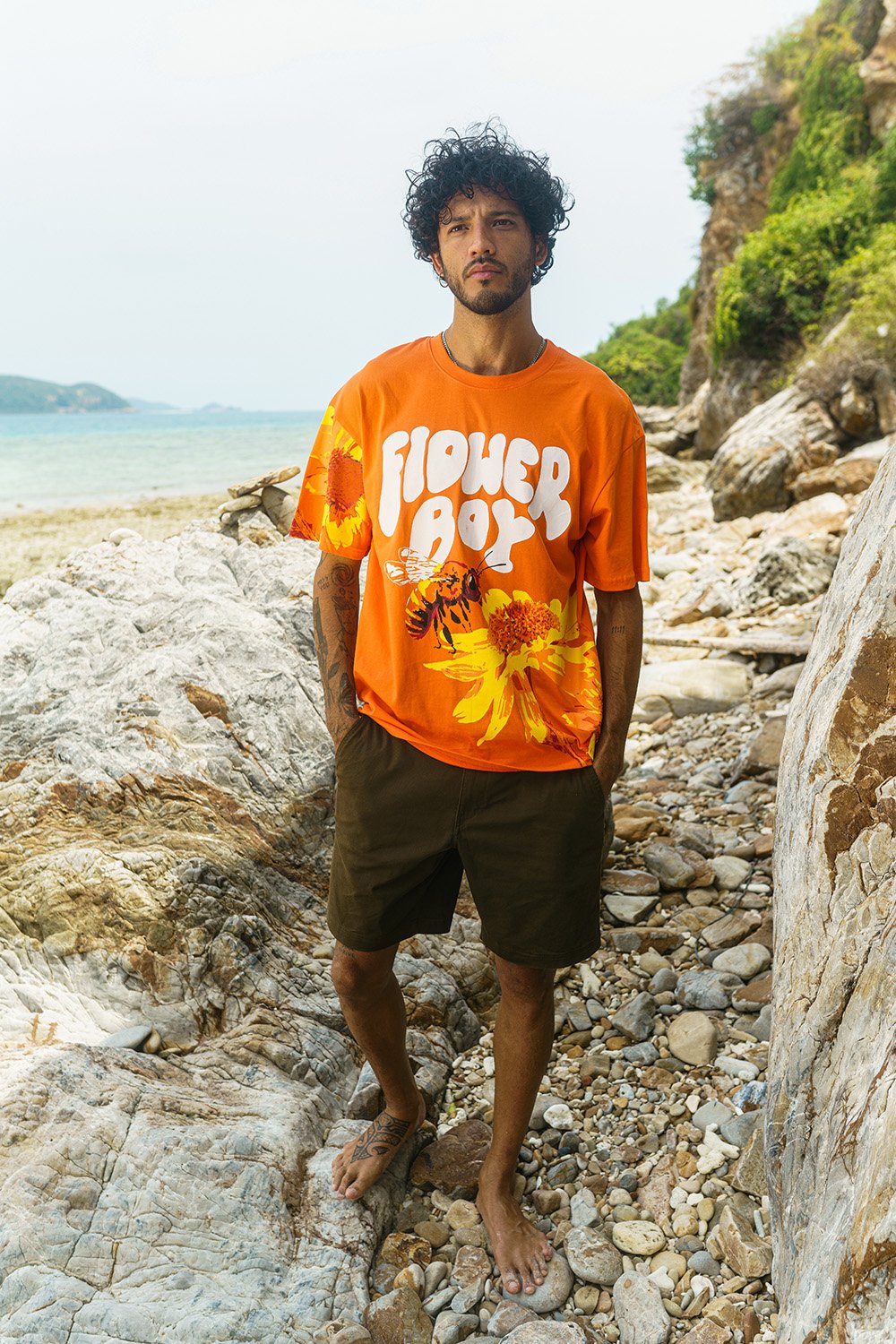 Buy Flower Boy Oversized T-shirt | BonkersCorner