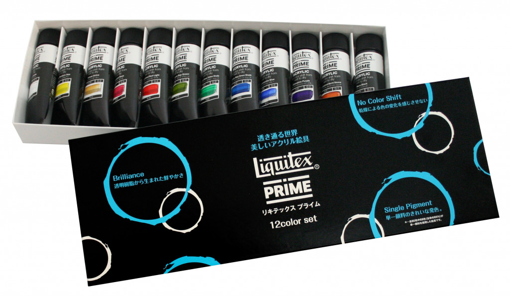 30ml チューブ 12色セット｜リキテックス プライム｜Liquitex｜バニー