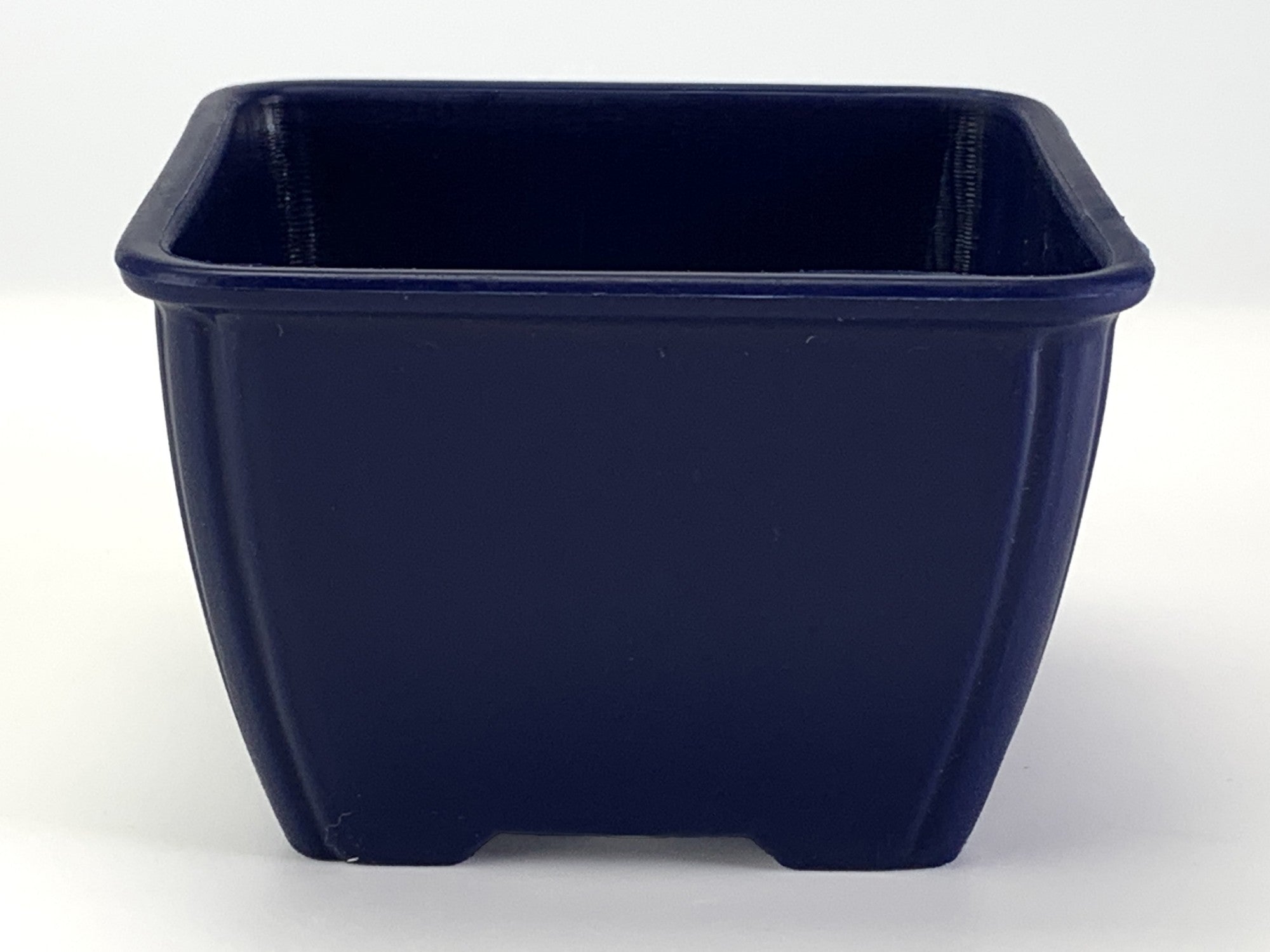 プラ鉢 3号 正角鉢 青 幅9.7cm×高さ6.3cm の販売｜盆栽妙 – 盆栽妙 本店