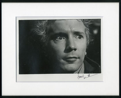 ハービー・山口 プリント額 『Johnny Rotten』ジョニー・ロットン