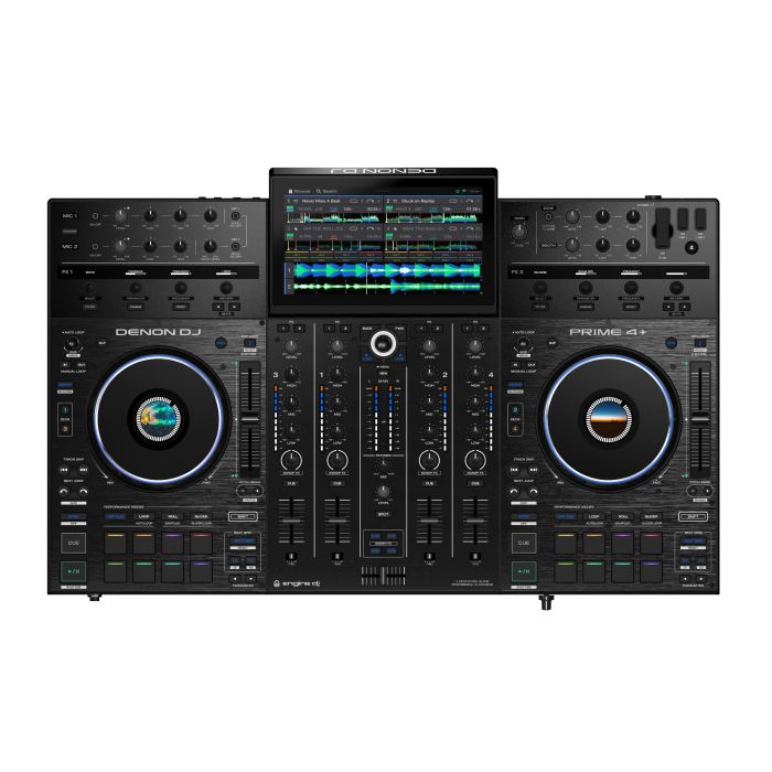 Denon Prime 4+ & Decksaver | Stand-a-lone All-in-One DJ