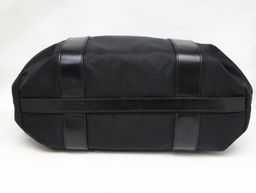 PRADA プラダ ナイロン ミニボストンバッグ ハンドバッグ ブラック