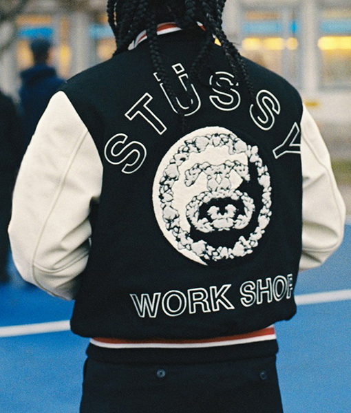 Stussy Work Shop Varsity Jacket | BossJackets