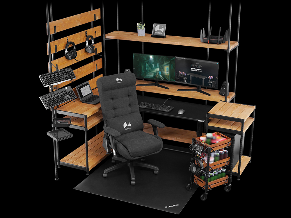 ゲーミングDIY初心者】最強デスクレイアウト4選。届いた木材を