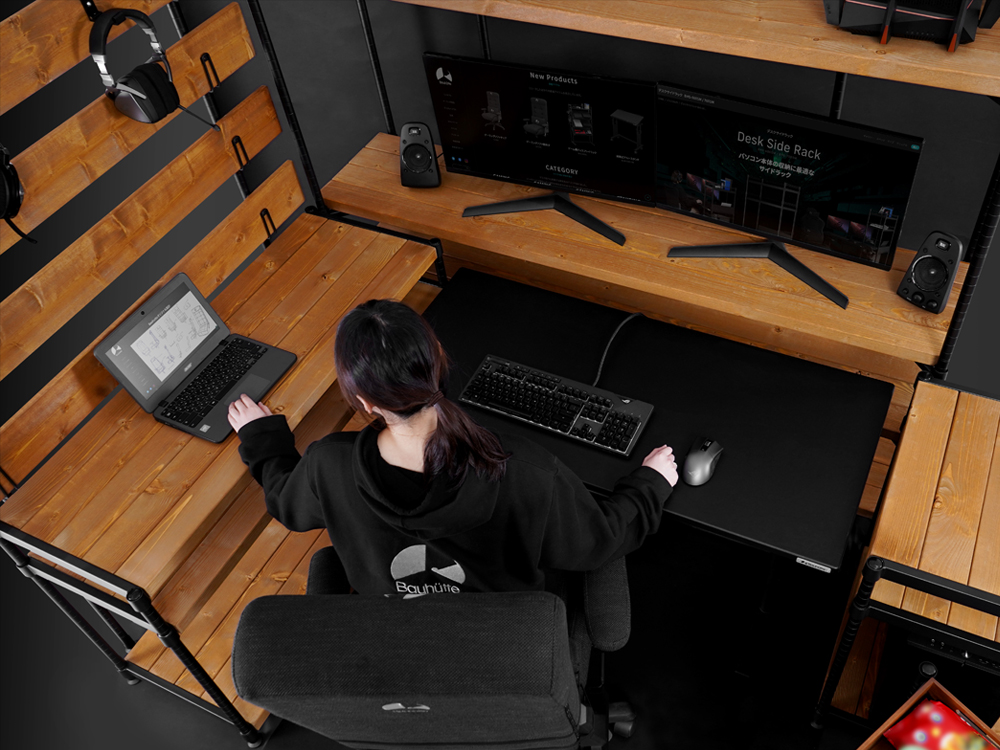 ゲーミングDIY初心者】最強デスクレイアウト4選。届いた木材を