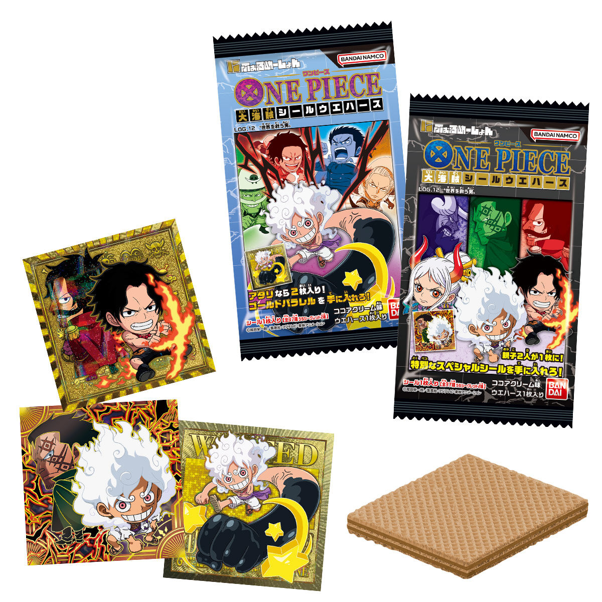 にふぉるめーしょん ワンピース大海賊シールウエハースLOG.12｜発売日