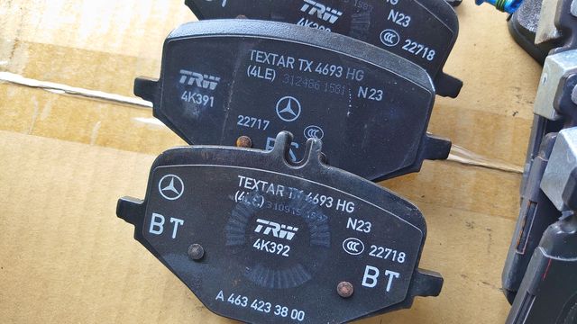 AMG（メルセデスAMG）純正ブレーキパッドW463A2024モデルG63新車外し