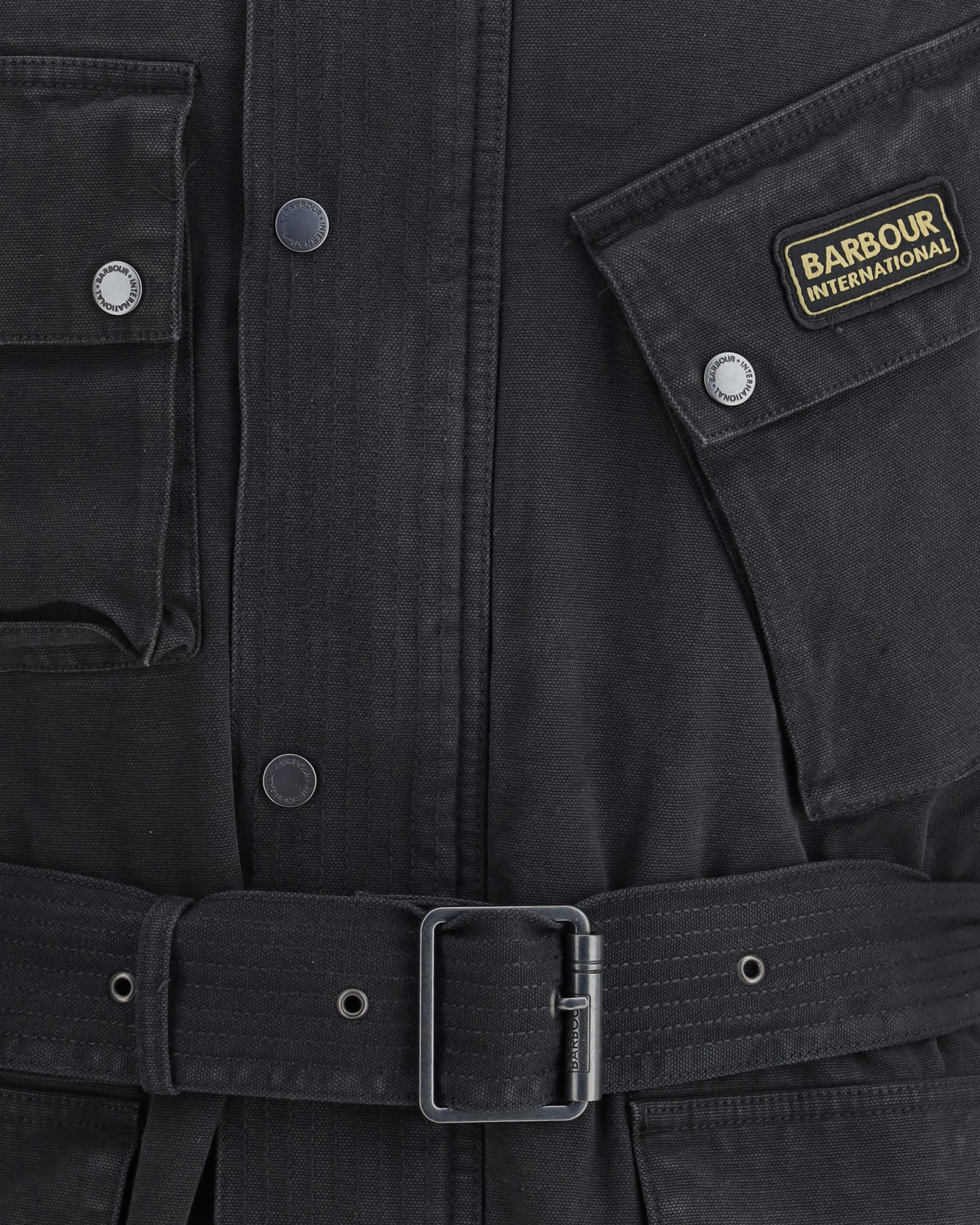 BARBOUR INTERNATIONAL A7 Casual Jacket BLACK | Base Blu