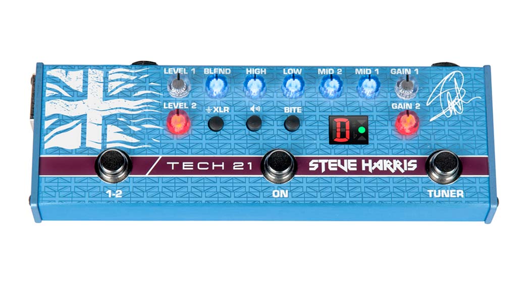 Tech 21 Introduces Steve Harris SH1 Signature SansAmp | Bass Gear