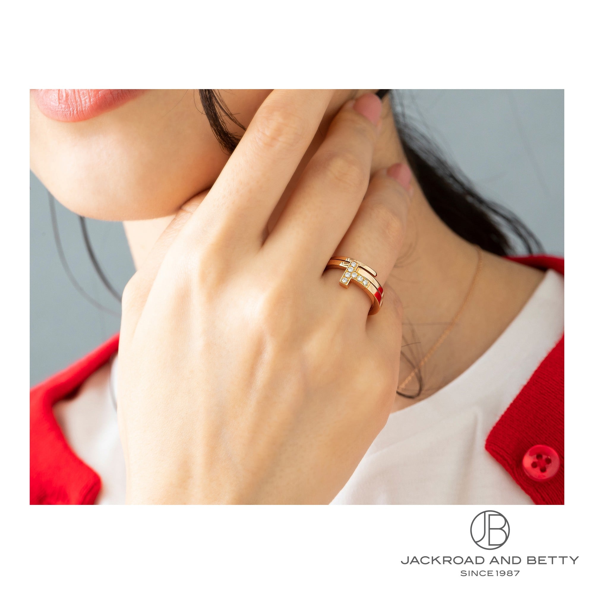 Tスクエア ラップ リング[35606696] T Square Wrap Ring