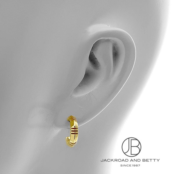 アトラス Xフープ ピアス YG S[67786203] Atlas X Hoop Earrings Small