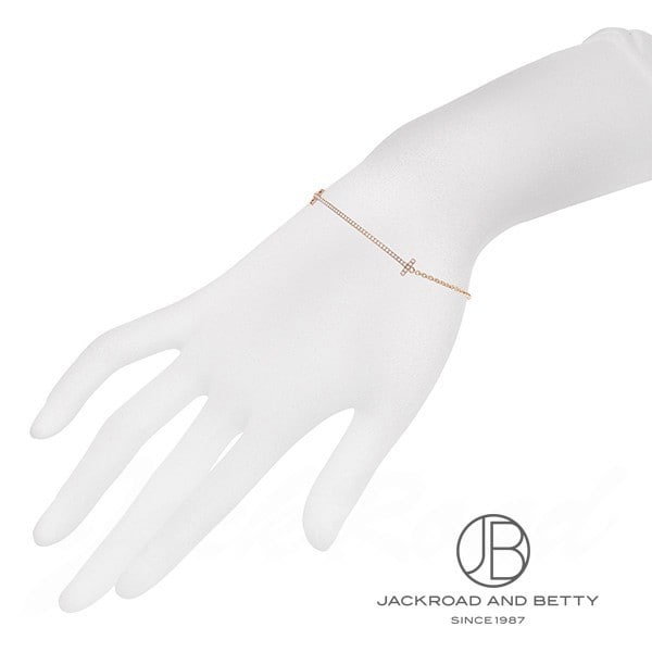 Tスマイルブレスレット ダイヤモンド RG ミディアム[60150747] T Smile