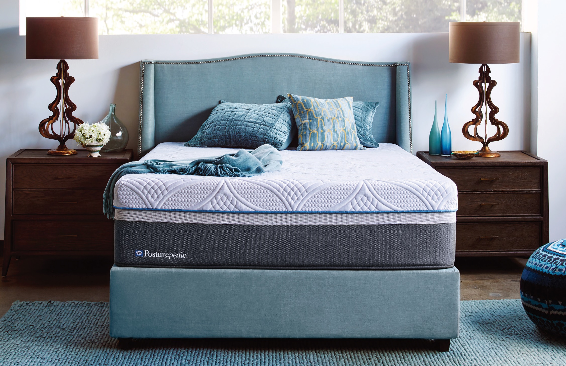 Sealy Hybrid Silver Plush 13.5