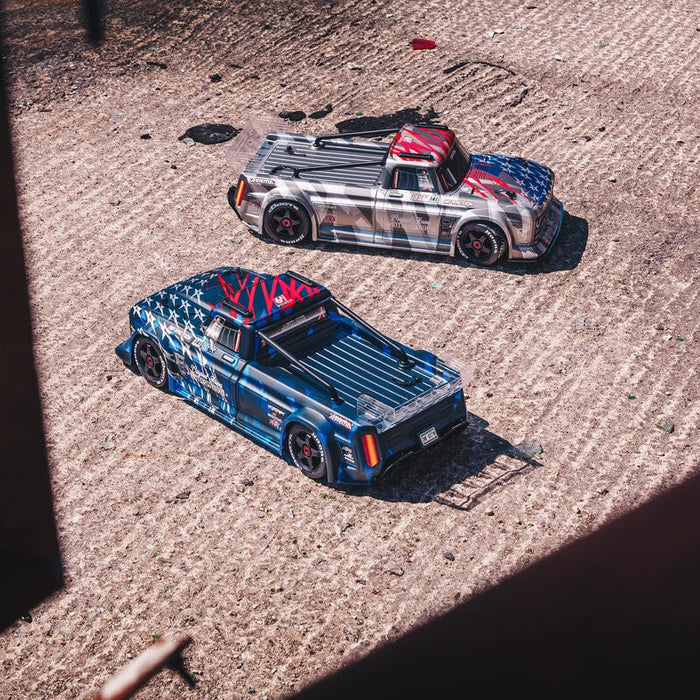 ARA7615V2T1 1/7 INFRACTION 6S BLX All-Road Truck RTR BLUE *YOU will ne