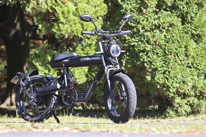 コスウェル ミライS 試乗記】長距離走行が可能なファットタイプの