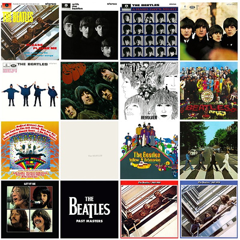 ザ・ビートルズ 初の高音質CDが紙ジャケでリリース決定、LPアート
