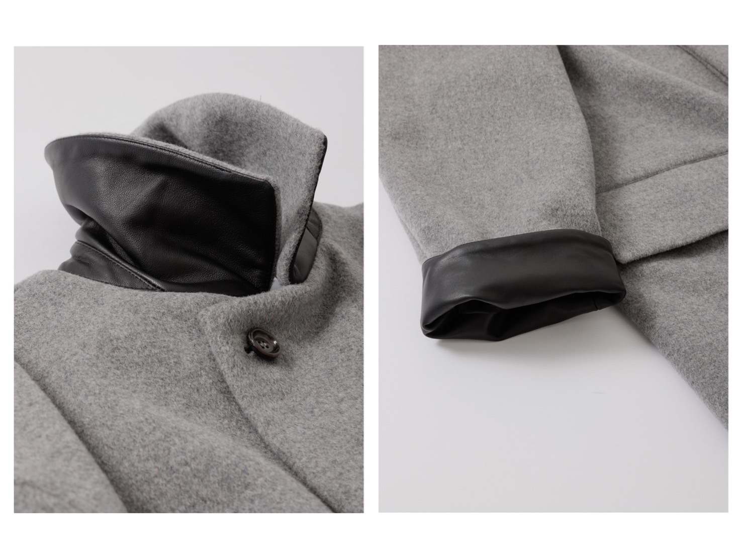 IIROT for BIOTOP Stand fall coller coat | TOPICS | BIOTOP