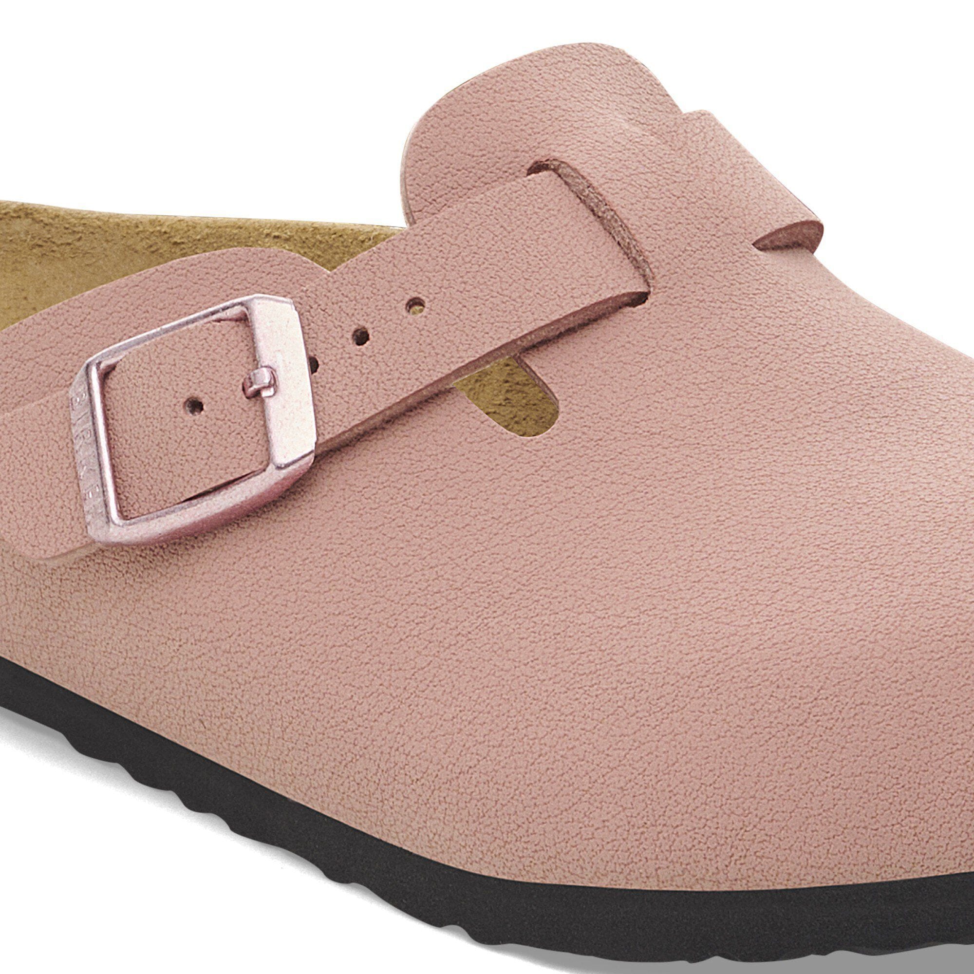 Boston Kids BS Birko-Flor Nubuk in Color Pink Clay | BIRKENSTOCK