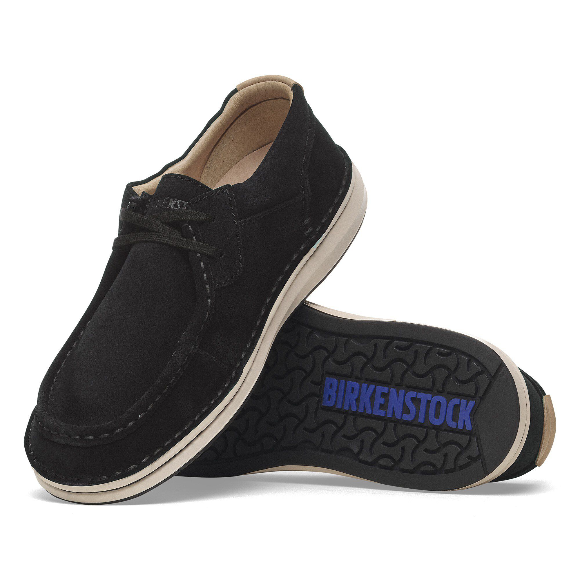 Pasadena / パサデナ」（スエードレザー、ブラック）| BIRKENSTOCK（日本）