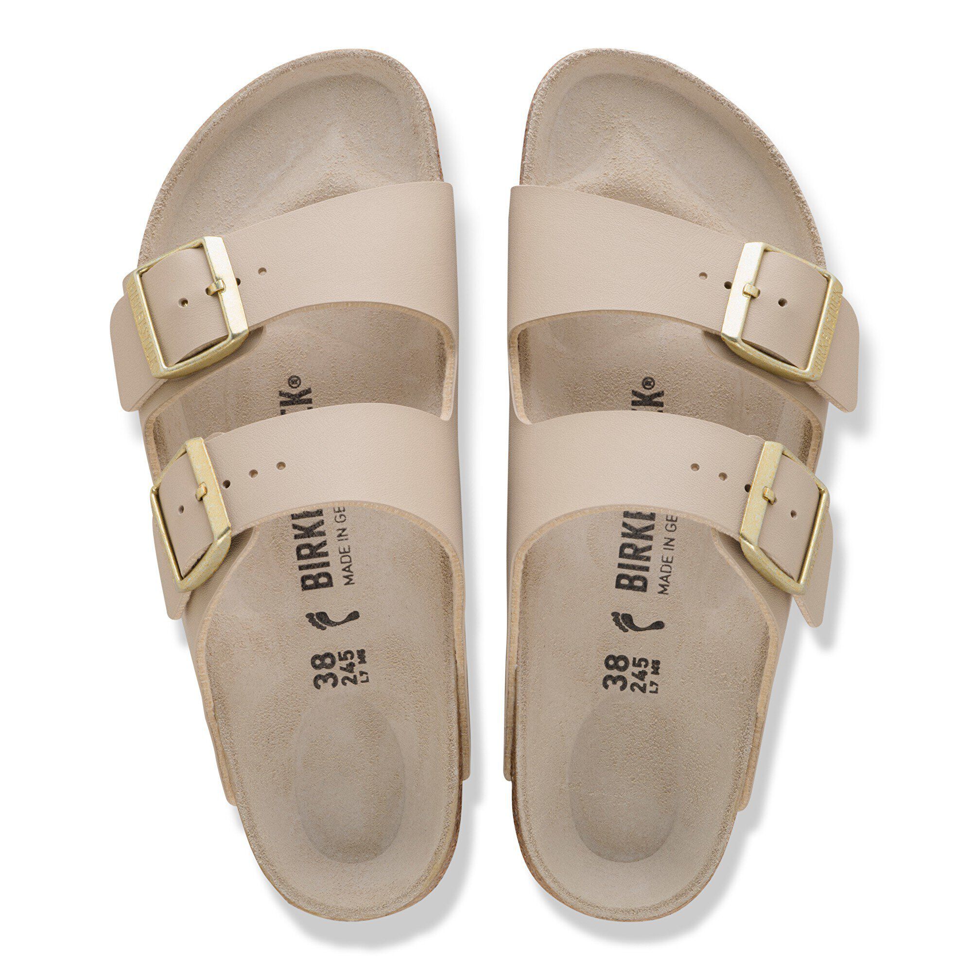 Arizona Birko-Flor in Color Sandcastle/ Oyster | BIRKENSTOCK US