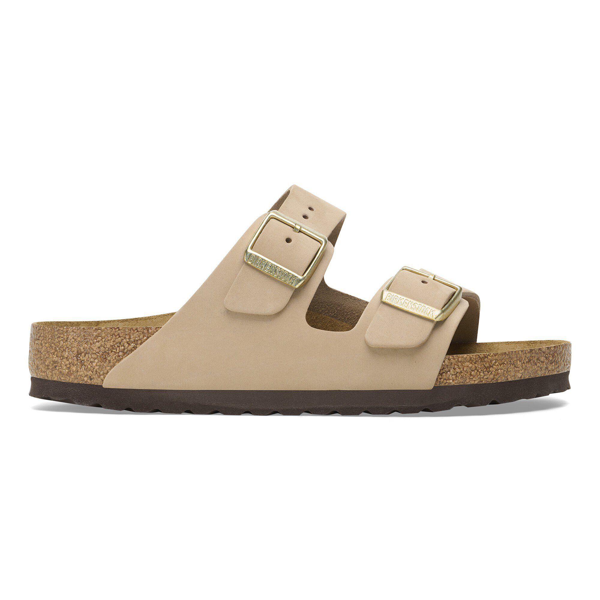 Arizona Soft Footbed Nubuck Leather in Color Sandcastle