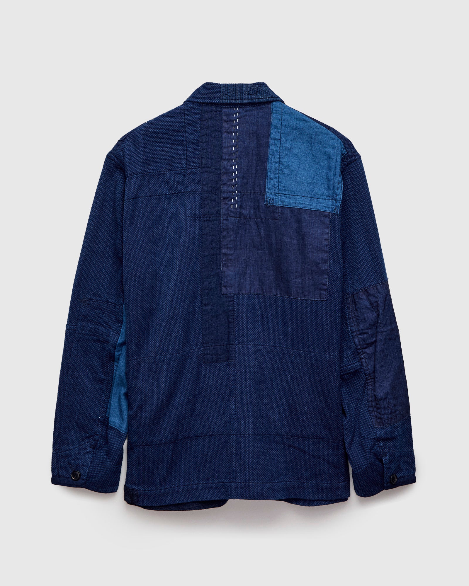 Kasezome Patchwork Chore Jacket in Indigo – Blue Owl Workshop