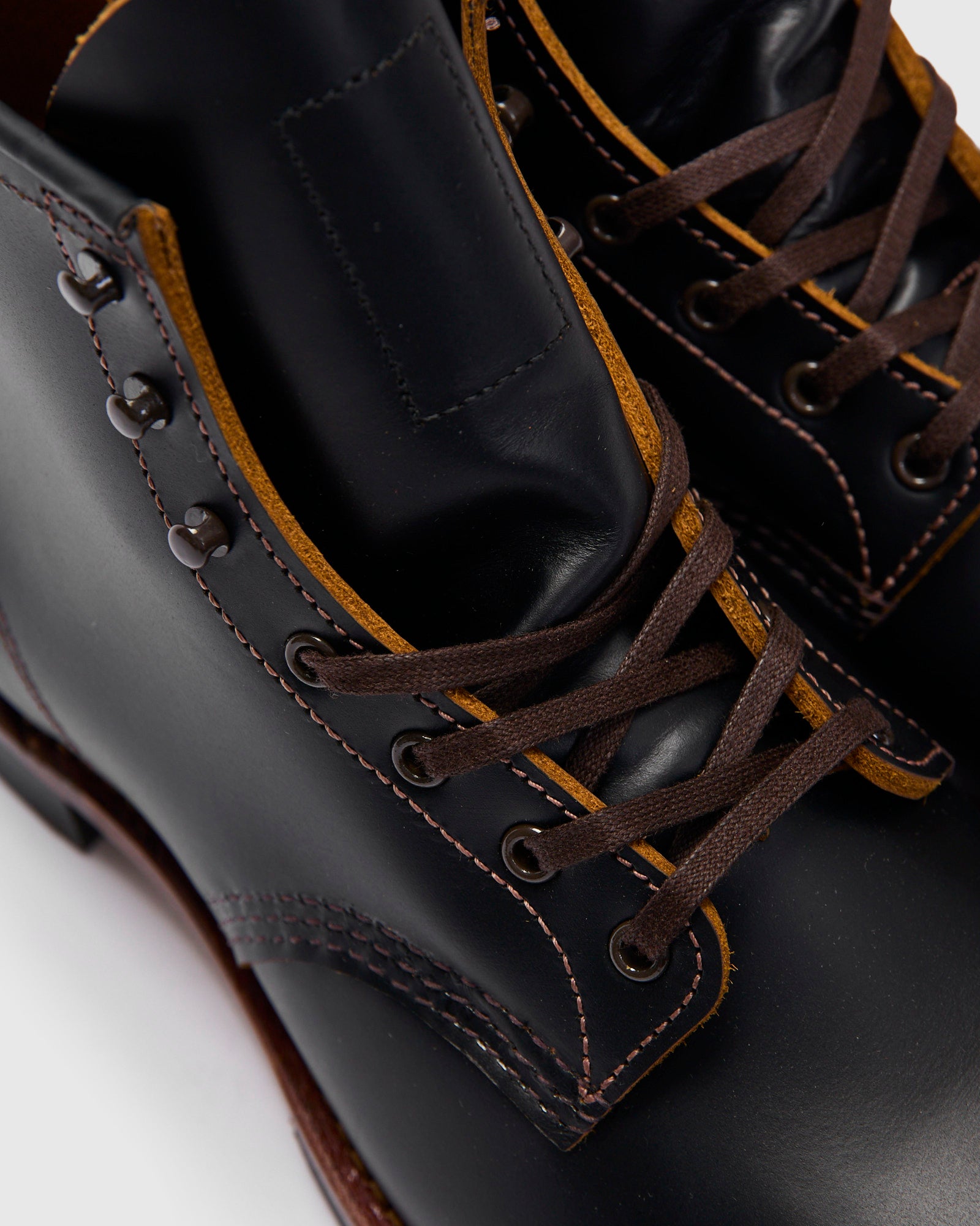 9060 Flatbox Beckman Boot in Black Klondike – Blue Owl Workshop