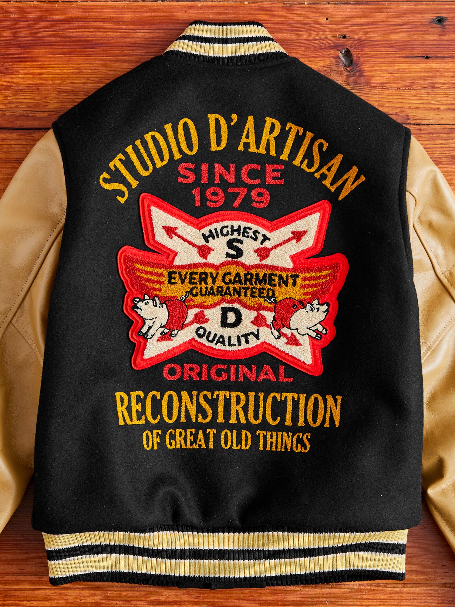 Anniversary Stadium Jacket in Black – Blue Owl Workshop