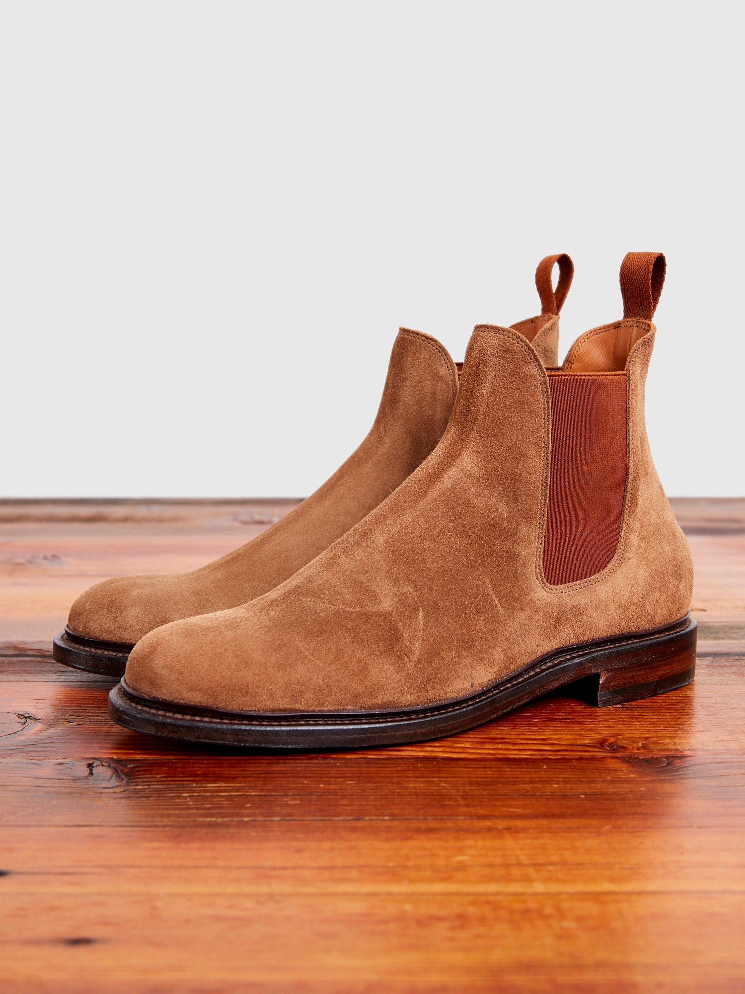 Chelsea Boot 2030 in Acero Janus Calf Suede – Blue Owl Workshop