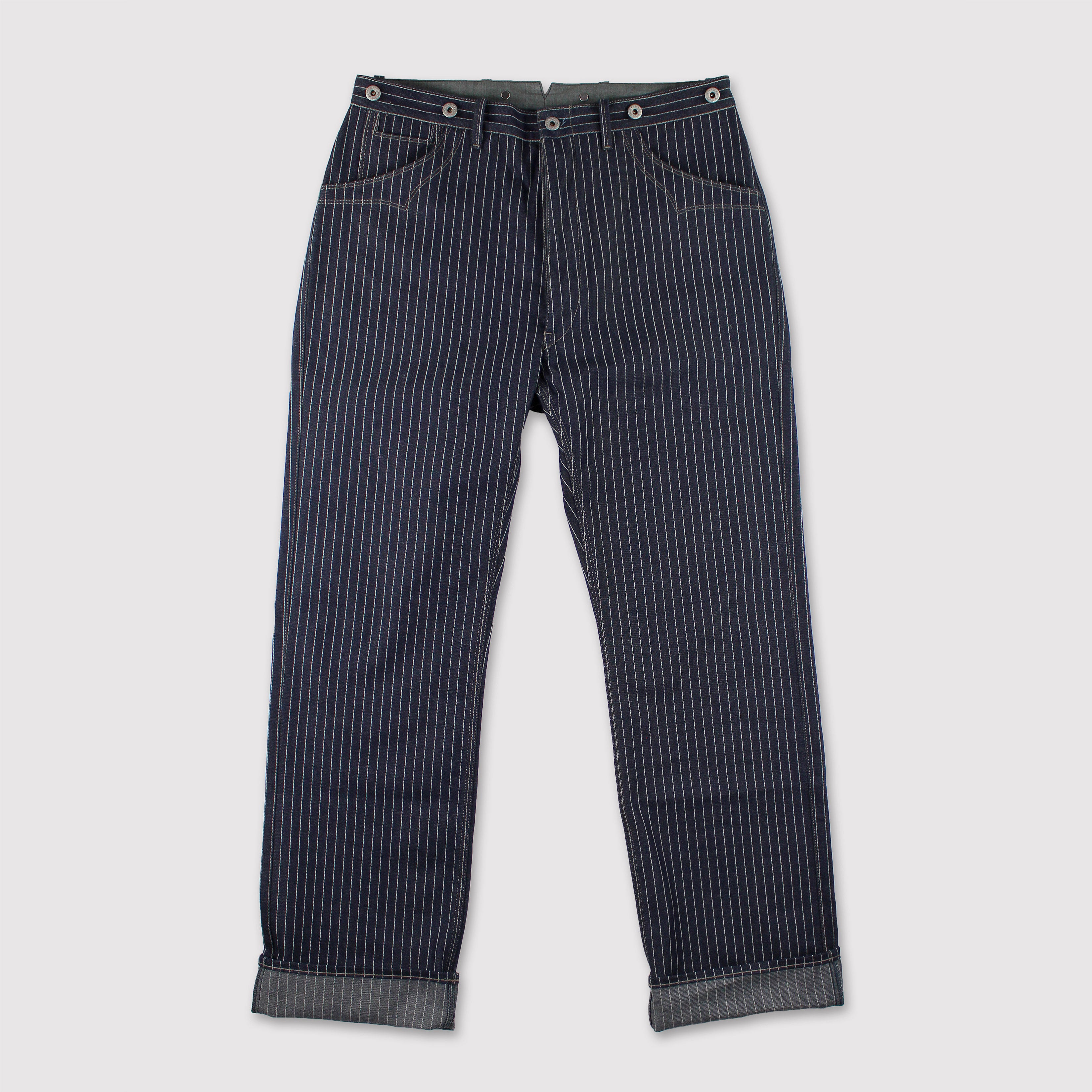 IJ1 JP03 - WAIST OVERALL Loose Fit, 11 oz. Japanese Dark indigo
