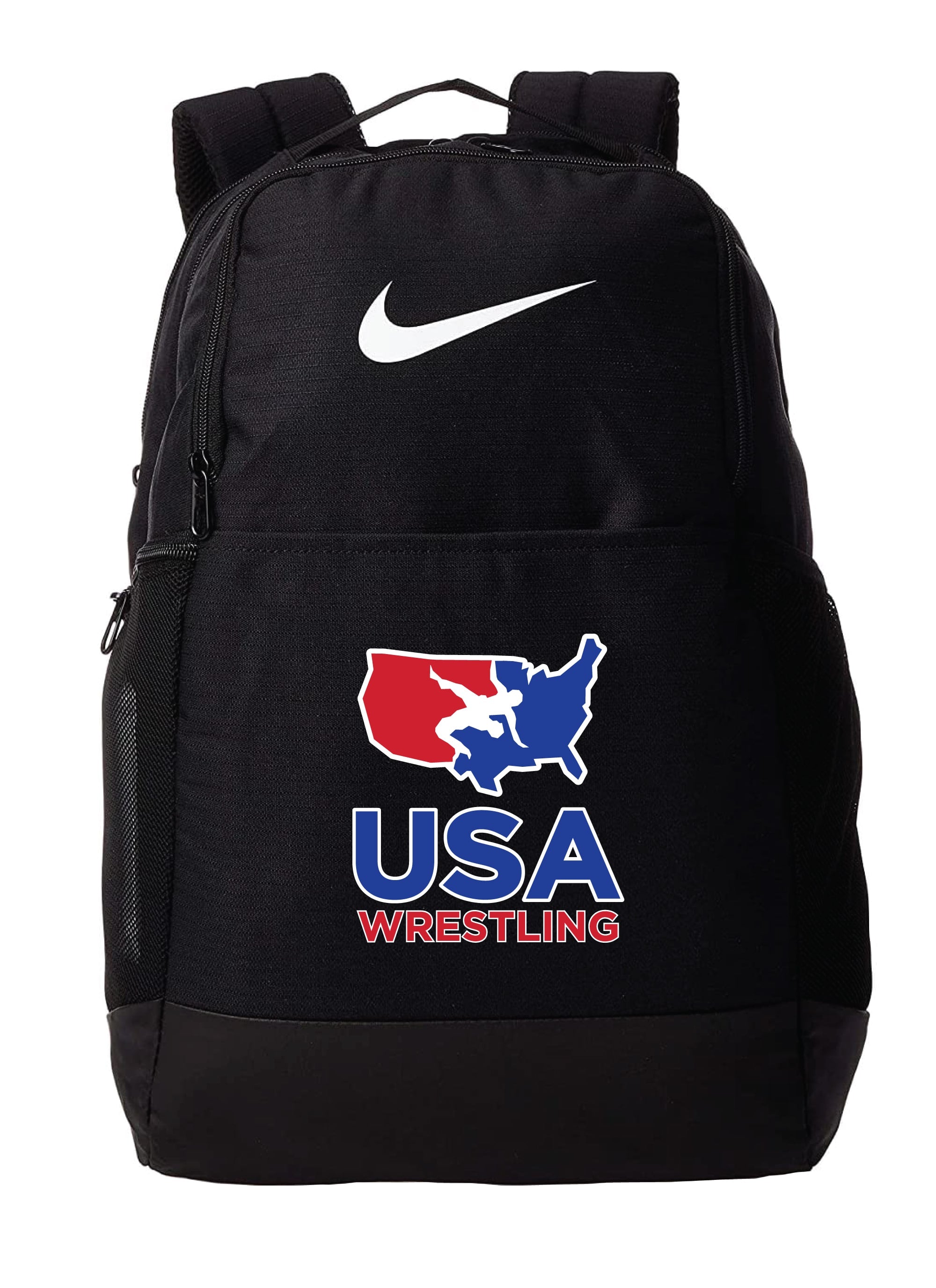 Nike USA Wrestling Brasilia 7 XL Backpack (Black) - Blue Chip