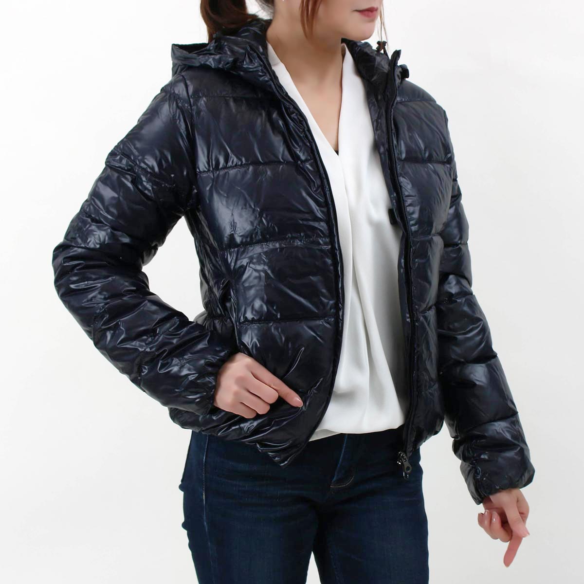 デュベティカ ダウンジャケット アウター レディース アダラ フード