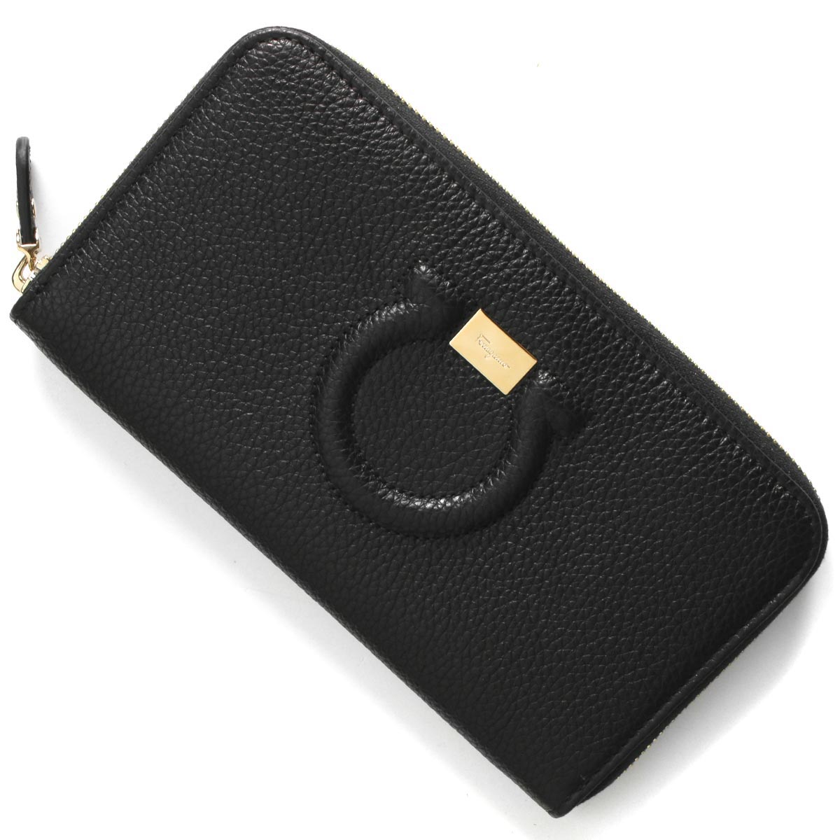 フェラガモ 長財布 財布 レディース シティ ガンチーニ ブラック