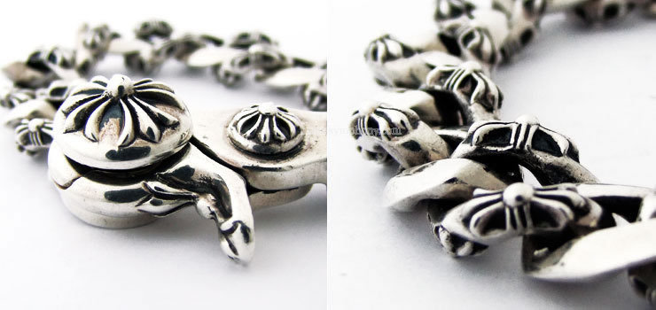 クロムハーツファンシーチェーンクリップブレスレット|クロムハーツ