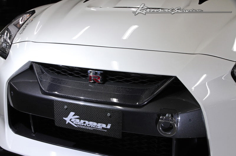 KANSAI SERVICE CARBON FRONT GRILLE FOR NISSAN GT-R R35 2017