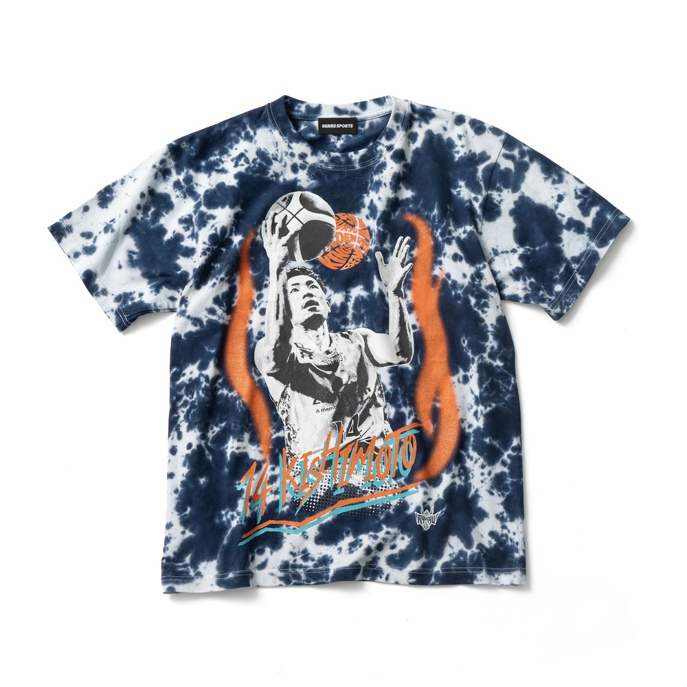 BEAMS SPORTS×KINGS】BEAMS SPORTS #14 KISHIMOTOタイダイT