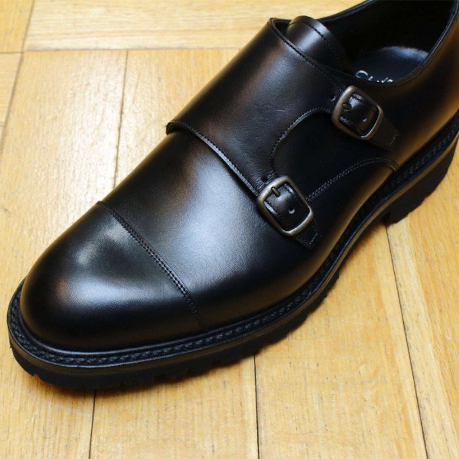 CHEANEY(チーニー)通販】ダブルモンク ブリスワーズ ビブラム：BLACK