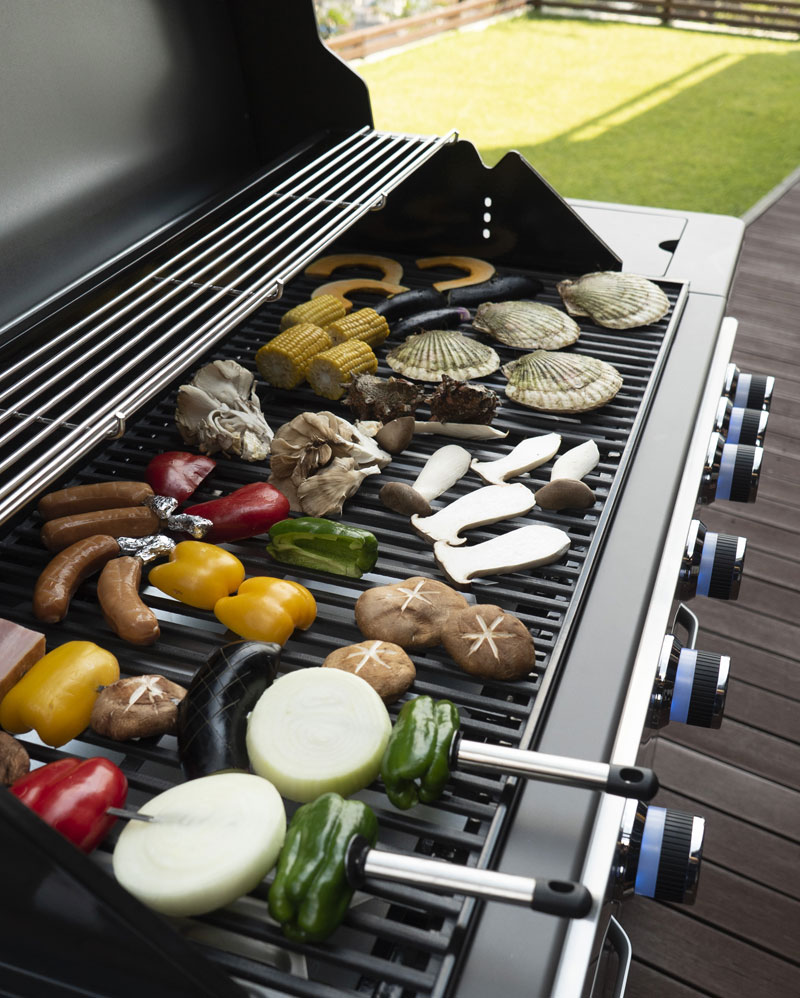 超大型BBQガスグリル ER8806 | バーベキューガスグリル Branch Grill