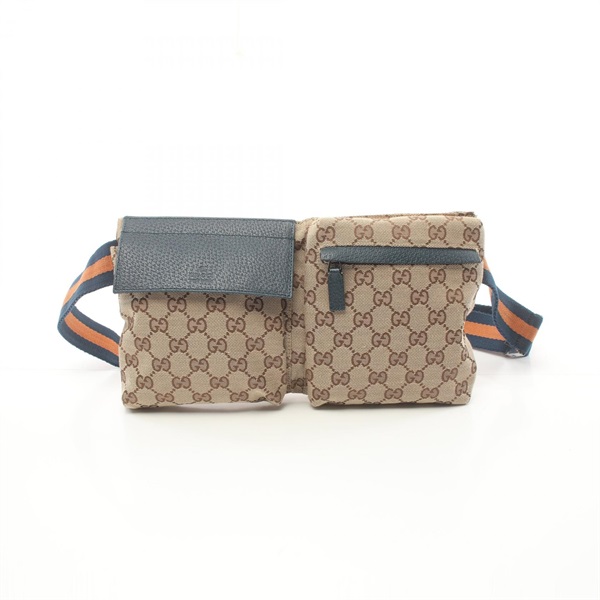 グッチ(GUCCI)グッチ GGキャンバス ウエストバッグ ボディバッグ