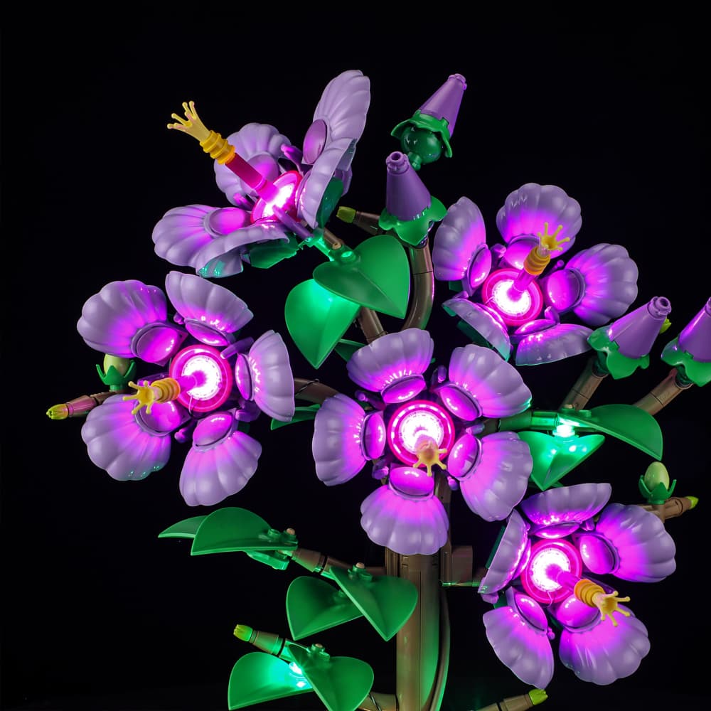 Briksmax 2.0 Light Kit For LEGO Hibiscus #10372