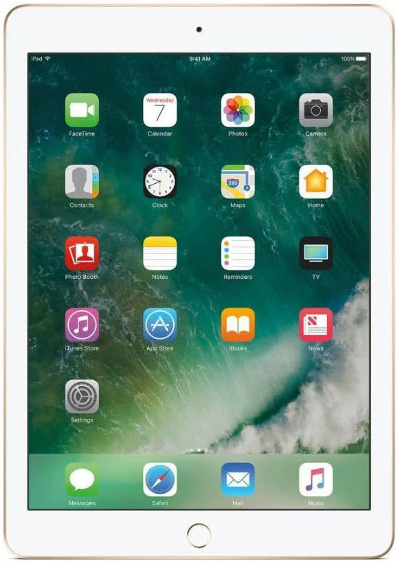 iPad 5th Generation 9.7in 32GB Gold (WiFi) Refurbished Used – The