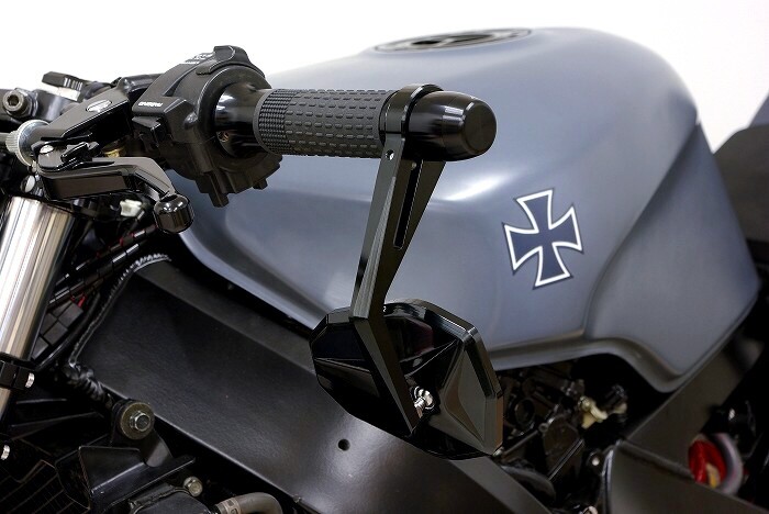 GSX-S1000へのバーエンドミラー取り付けのレポート