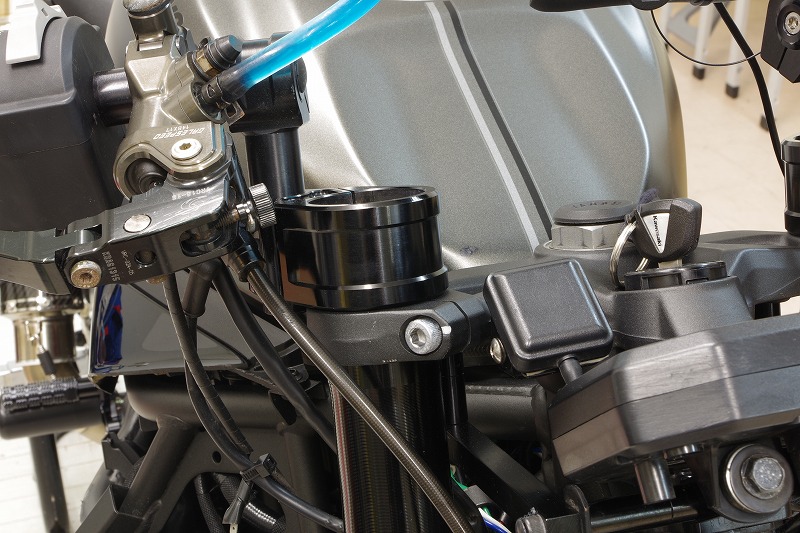 カワサキZX-25R SE（2023） 突き出し変更他