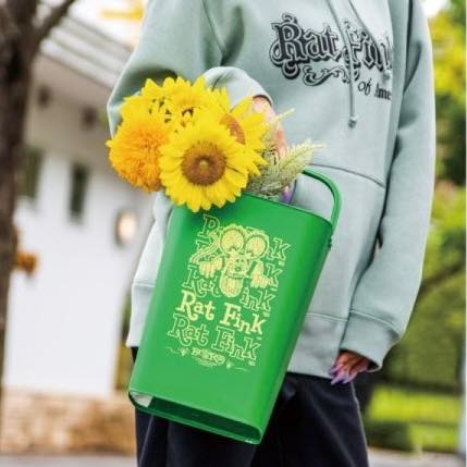Rat Fink ラットフィンク 10L ダストボックス（ゴミ箱/小物入れ/バケツ