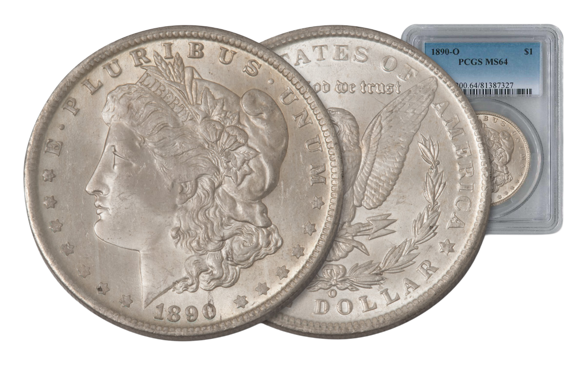 1889-P Morgan Silver Dollar PCGS MS65 | GOVMINT
