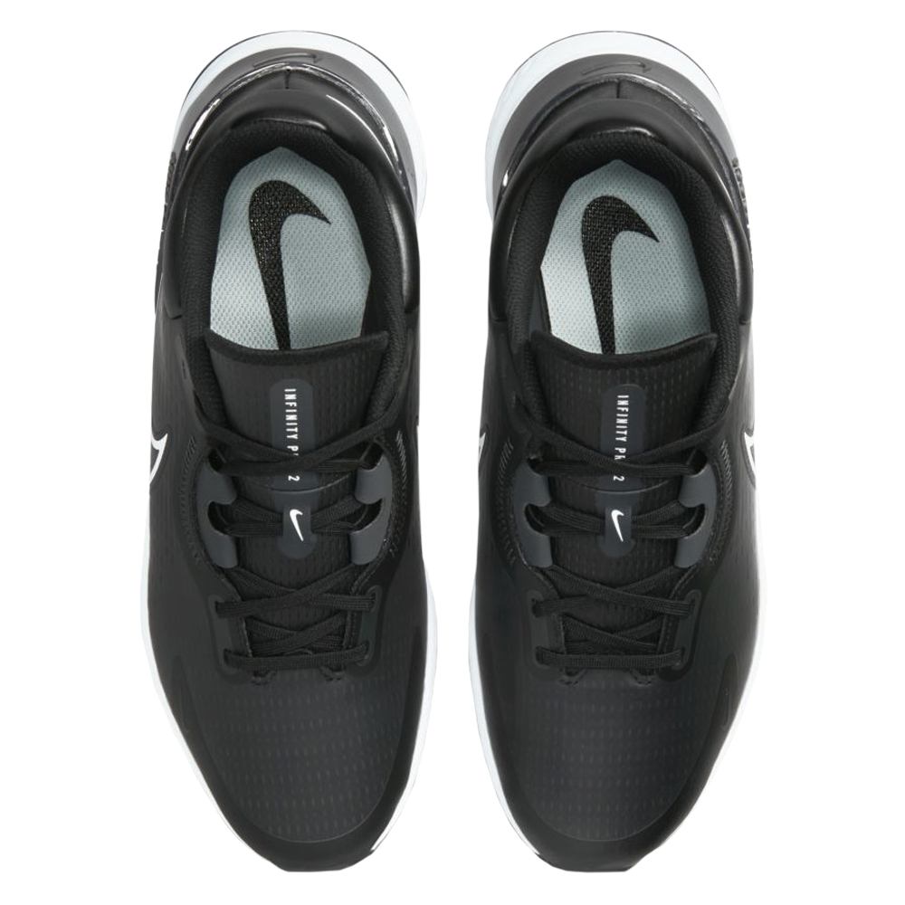 Nike Infinity Pro 2 Spikeless Golf Shoes Dark Smoke Gray/White