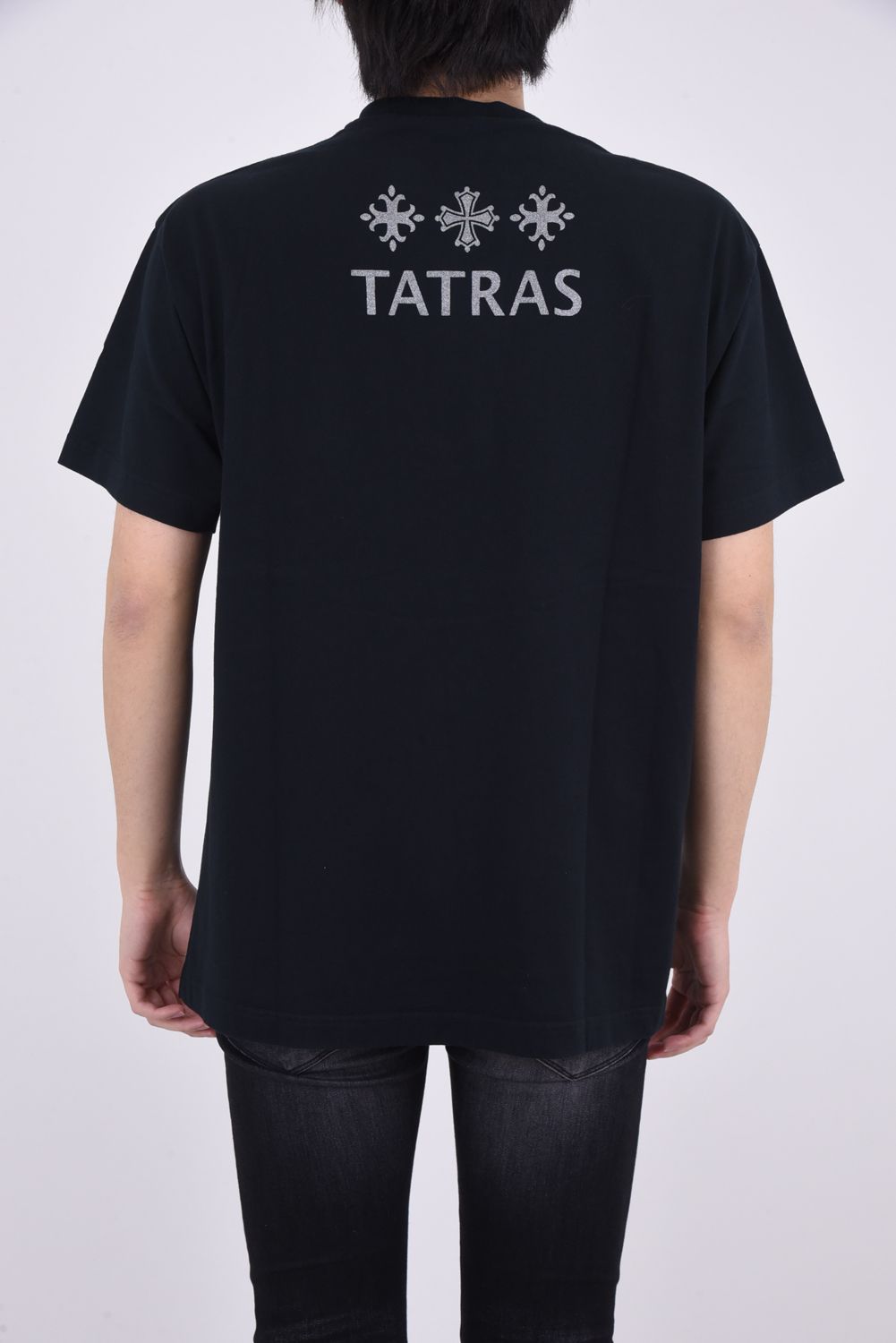 TATRAS - OCEANO / ロゴプリント 半袖Tシャツ ブラック | gossip