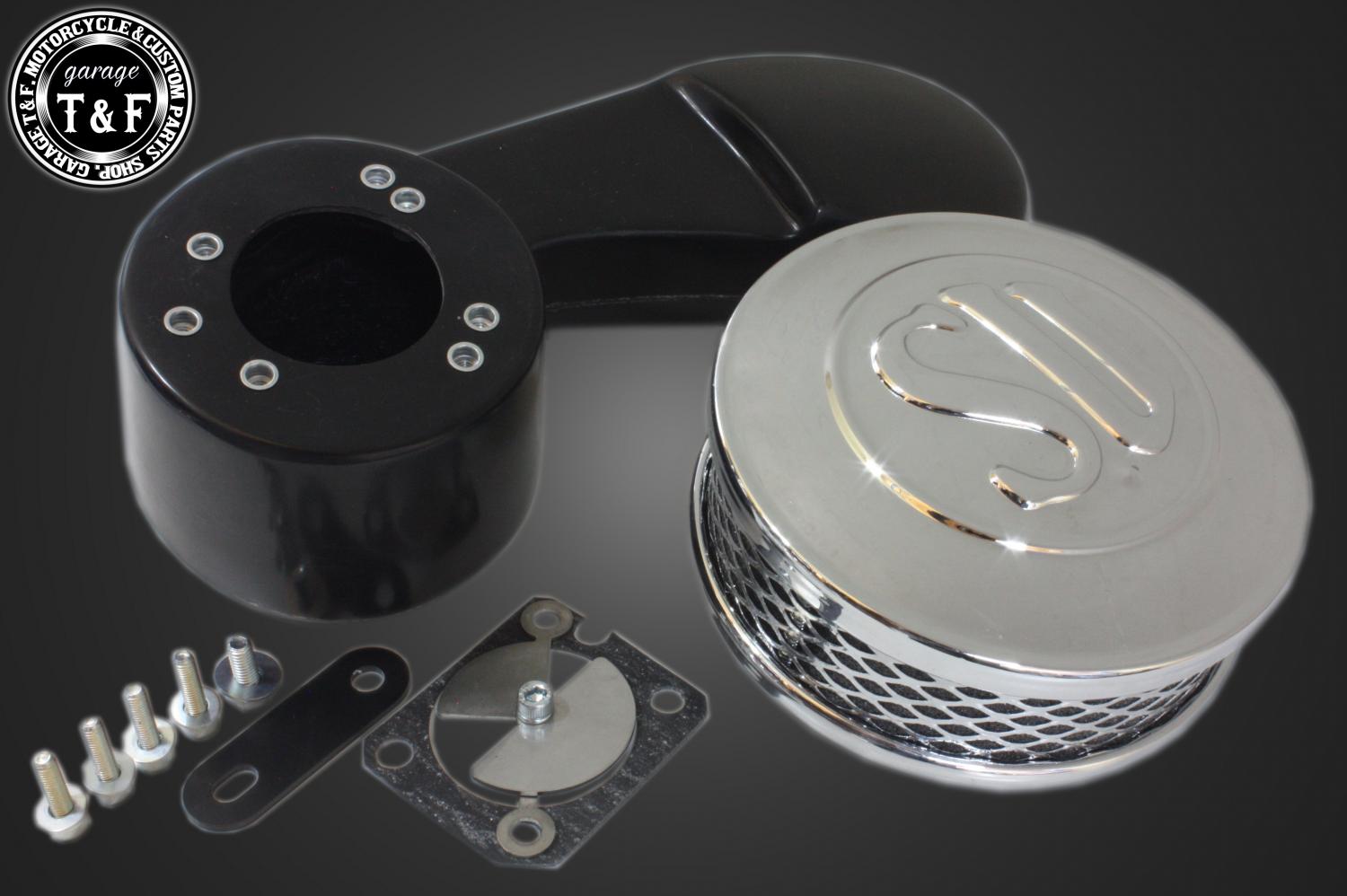 有限会社ガレージT&F / スティード400 SUエアクリーナーKIT(メッキ)