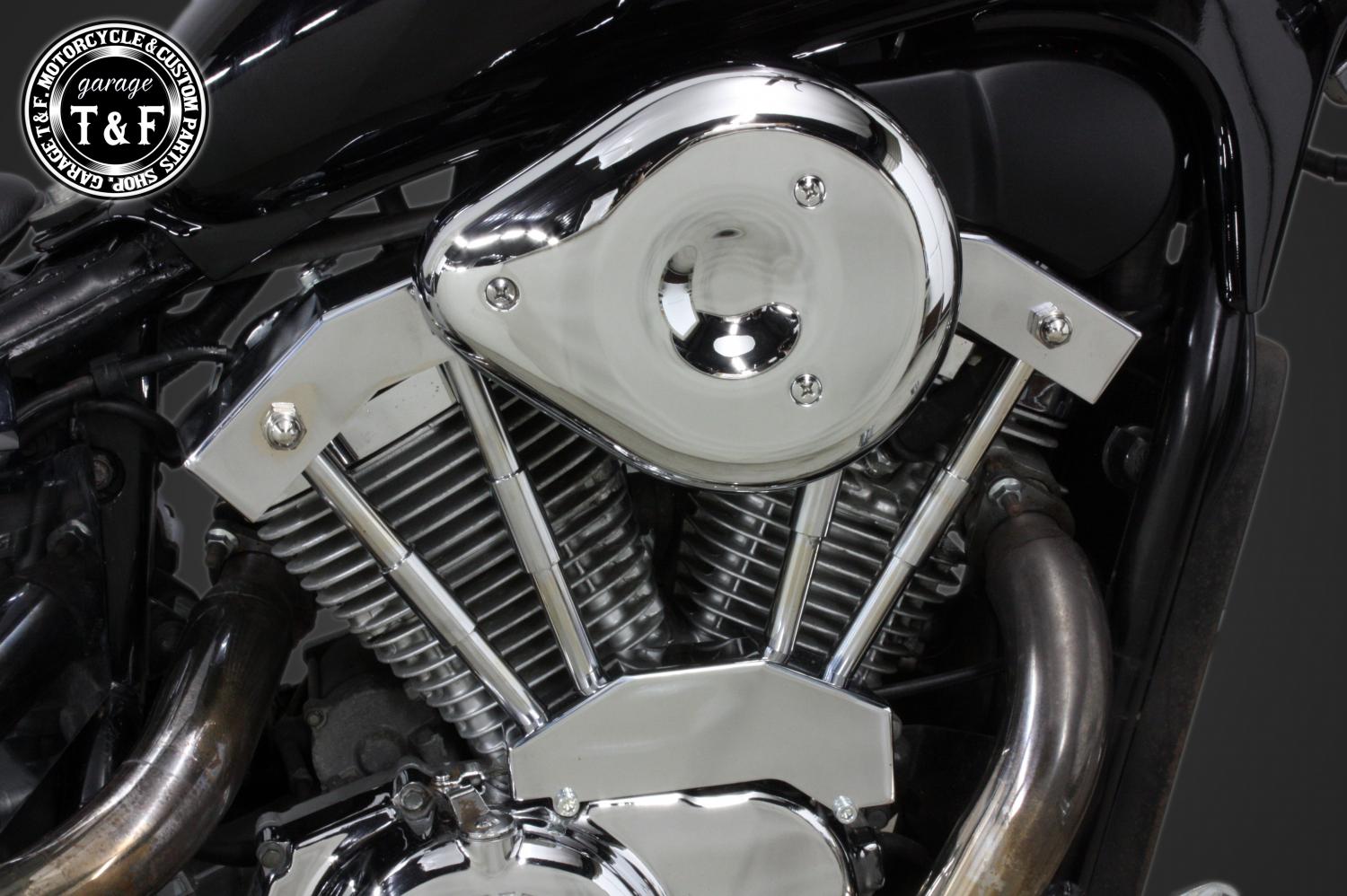 有限会社ガレージT&F / スティード400 ティアドロップ(メッキ