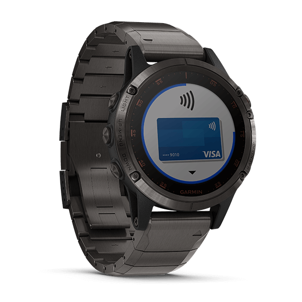 fēnix 5 Plus Sapphire Ti Black | スマートウォッチ | Garmin 日本